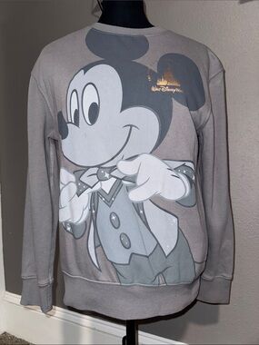 Walt Disney World 50th Anniversary Mickey Mouse Graphic Sweatshirt - Gray